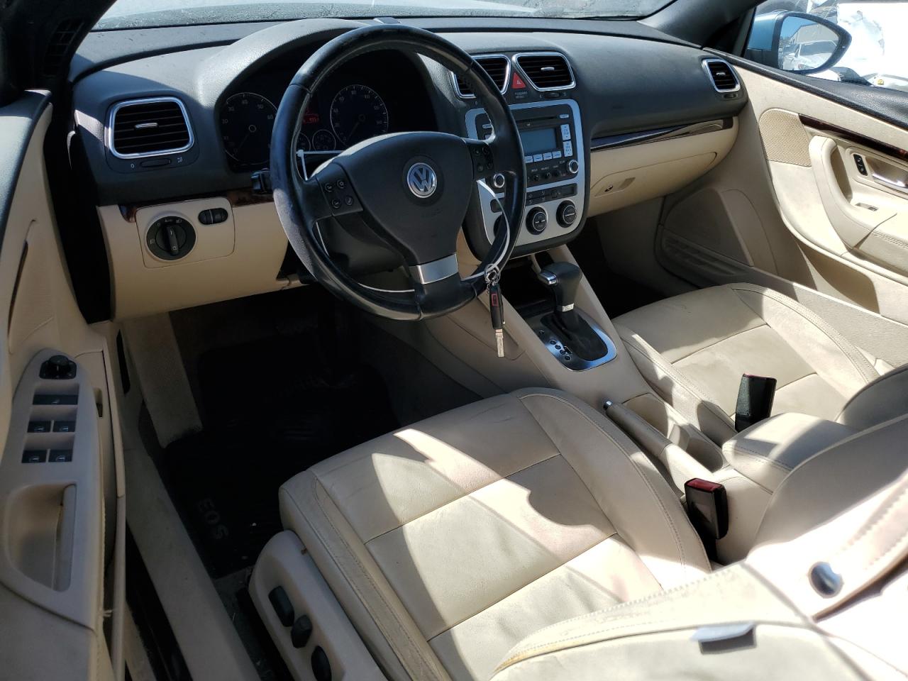 2009 Volkswagen Eos VIN WVWFA71F89V015123 Copart auction photo, front end damage thumbnail 8