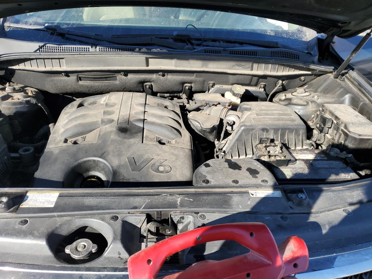 2008 Hyundai Veracruz VIN KM8NU73C68U040544 Copart auction photo, mechanical damage thumbnail 11