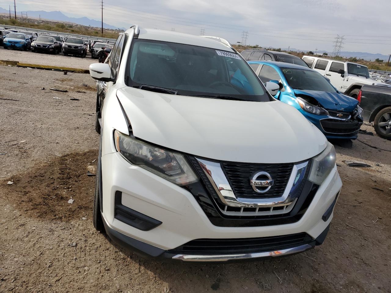 2017 Nissan Rogue VIN 5N1ET2MT4HC800027 Copart auction photo, side / mechanical damage thumbnail 5