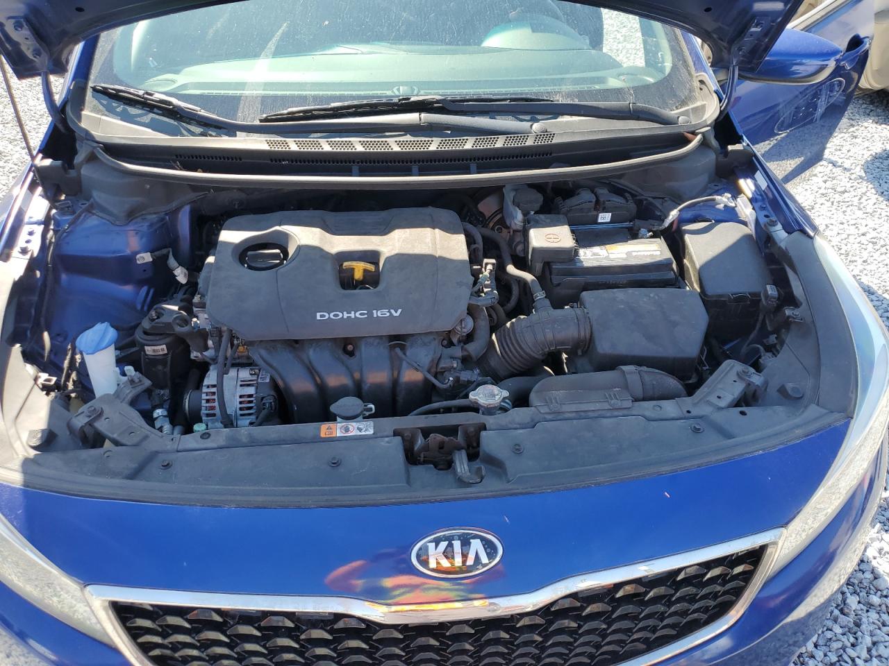 2018 KIA Forte VIN 3KPFL4A73JE187408 Copart auction photo, rear end damage thumbnail 11