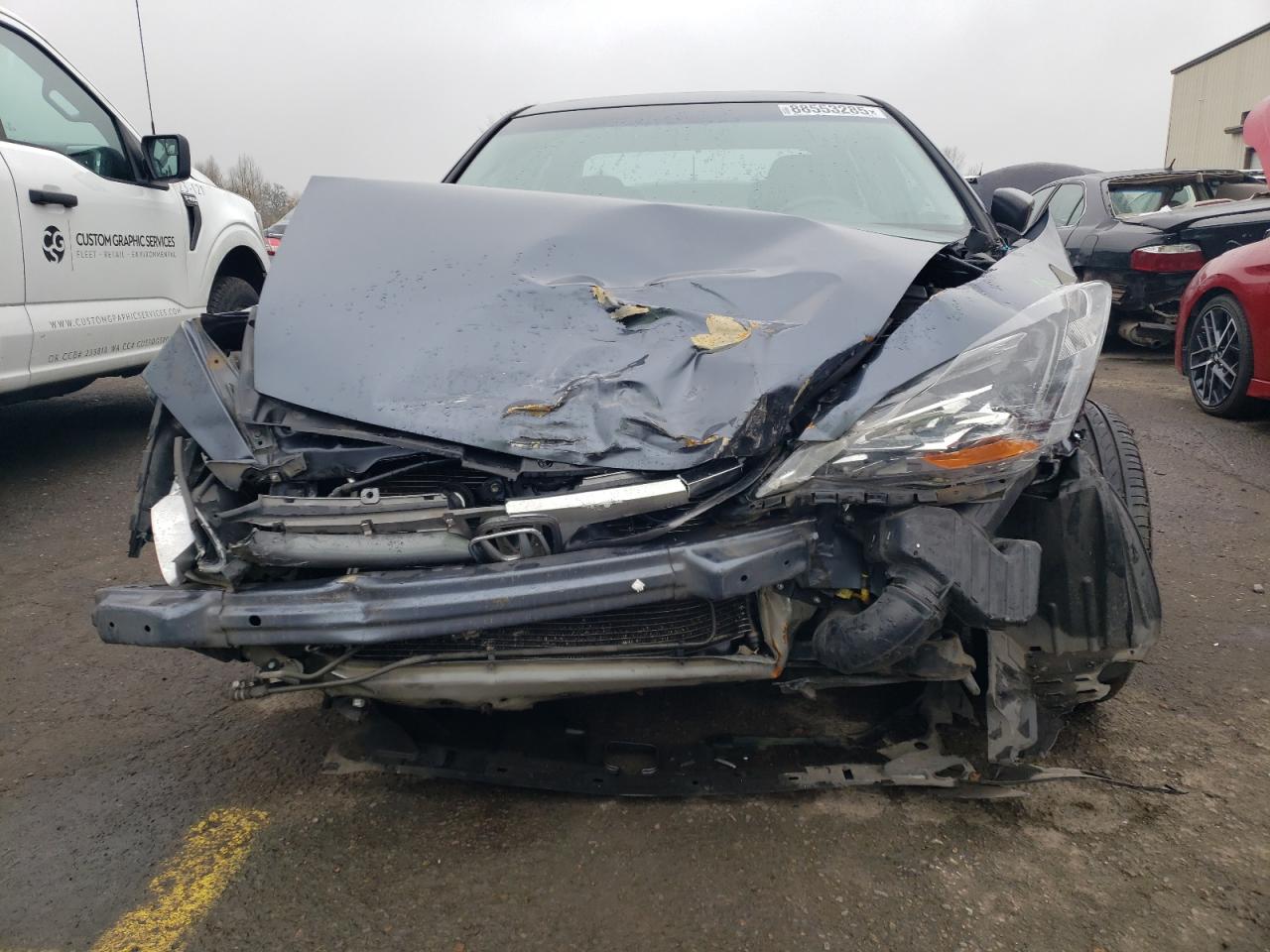 2007 Honda Accord VIN 1HGCM66537A015136 Copart auction photo, all over damage thumbnail 5