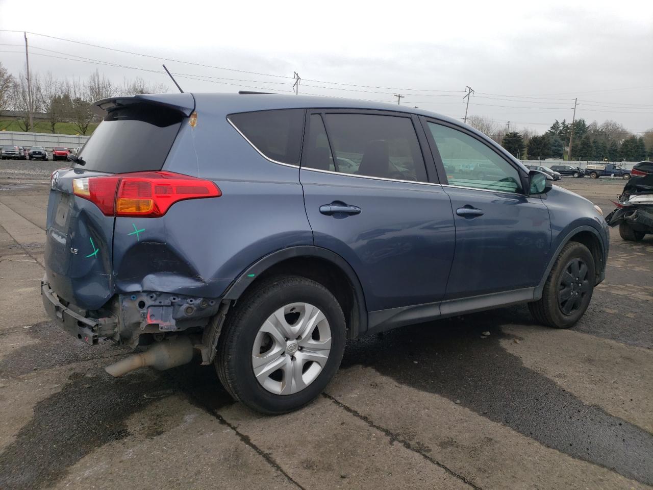 2013 Toyota RAV 4 VIN 2T3ZFREV8DW064268 Copart auction photo, rear end damage thumbnail 3