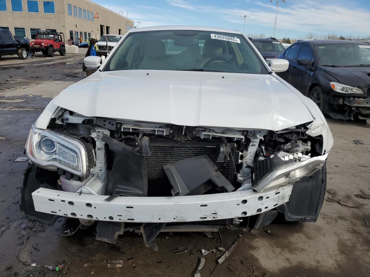 2014 Chrysler 300 VIN 2C3CCARG8EH273785 Copart auction photo, front end damage thumbnail 5