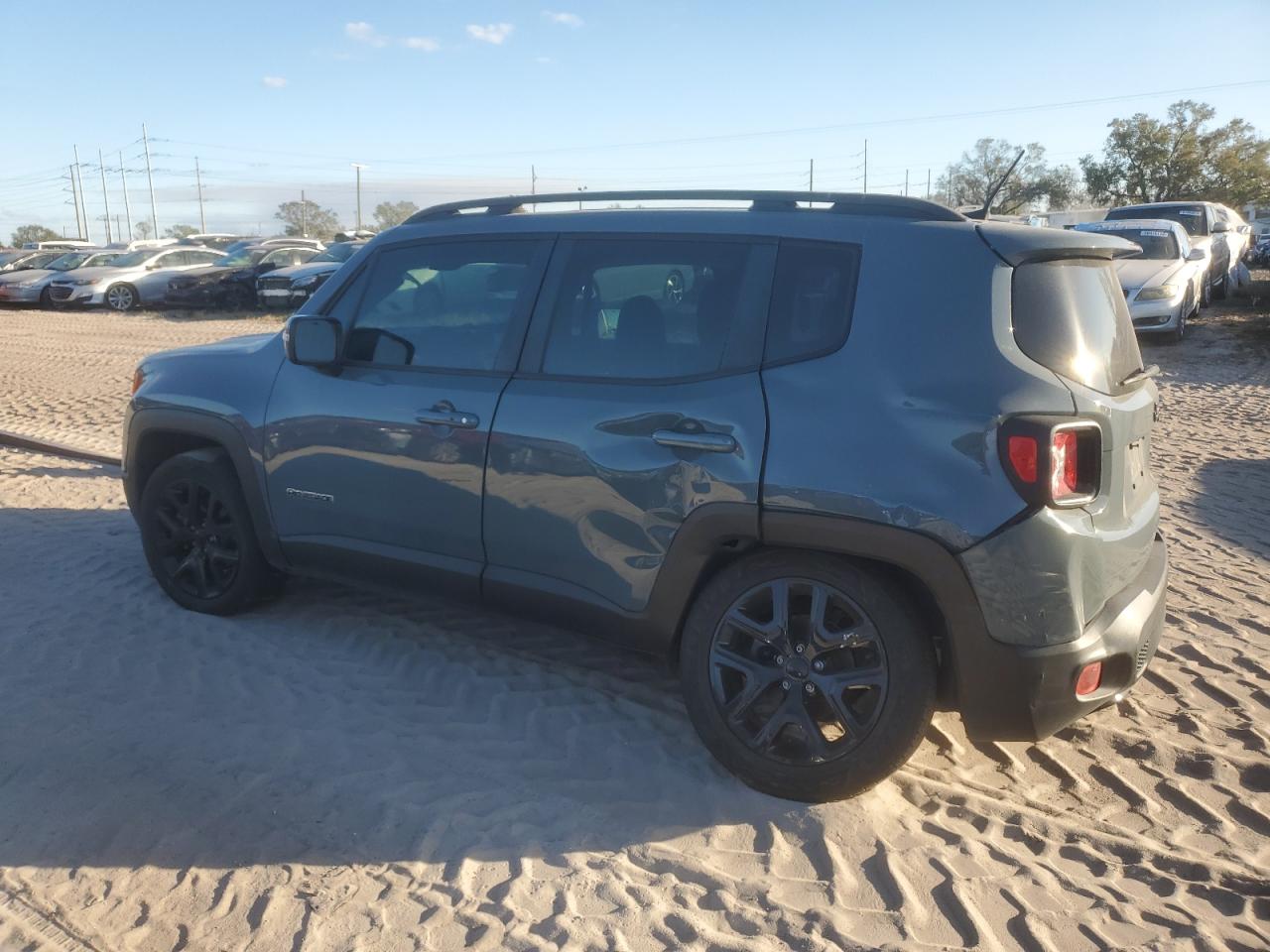 2018 Jeep Renegade VIN ZACCJABB7JPH97972 Copart auction photo, rear end / side damage thumbnail 2