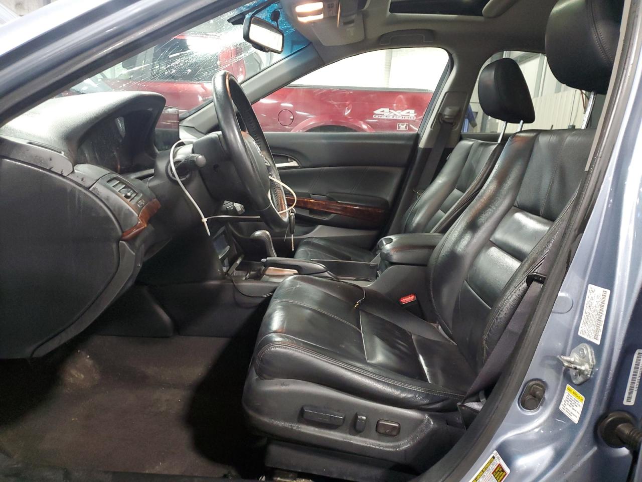 2010 Honda Accord VIN 5J6TF2H51AL015821 Copart auction photo, front end / side damage thumbnail 7