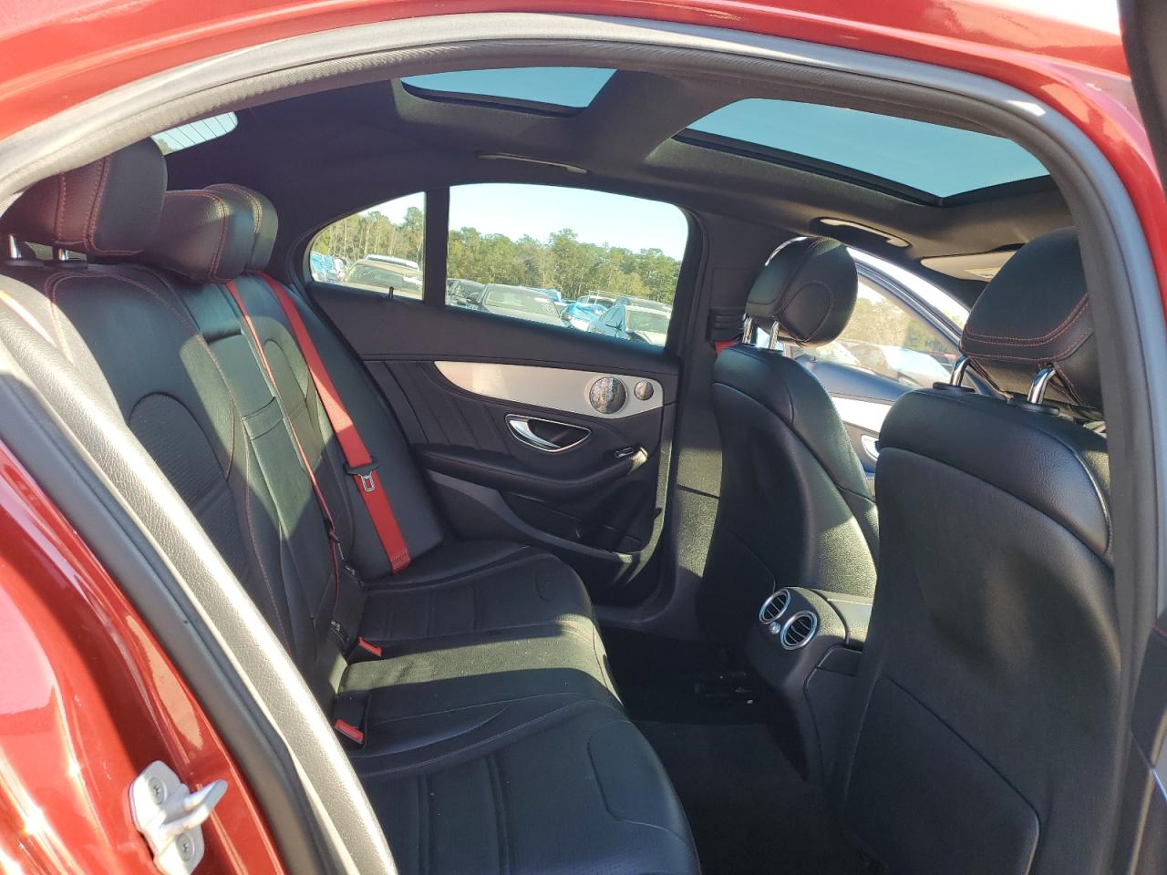 2016 Mercedes-Benz C-klasse VIN 55SWF6EBXGU116175 Copart auction photo, rear end damage thumbnail 10