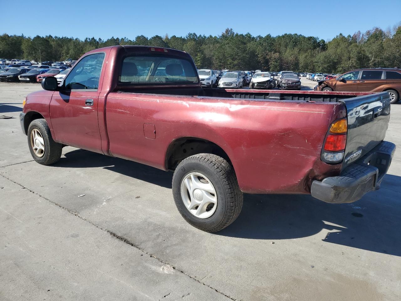 2003 Toyota Tundra VIN 5TBJN32133S405521 Copart auction photo, rear end damage thumbnail 2