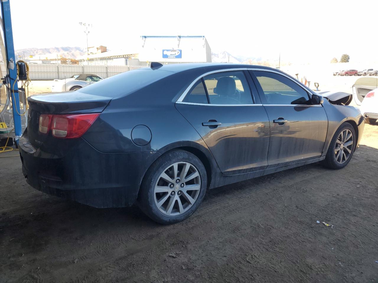 2014 Chevrolet Malibu VIN 1G11E5SL7EF231260 Copart auction photo, front end / rear end damage thumbnail 3
