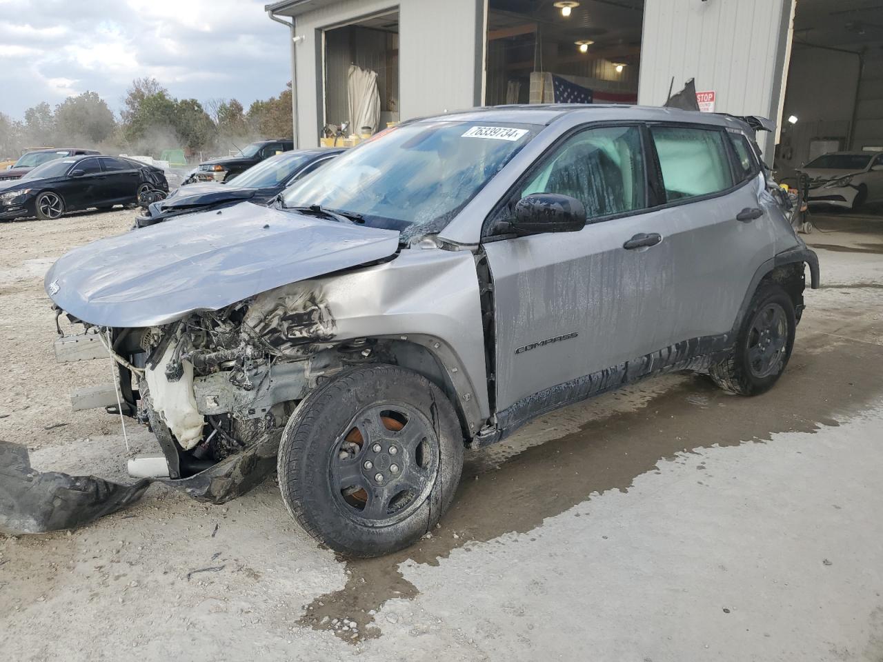 2018 Jeep Compass VIN 3C4NJDAB3JT339141
