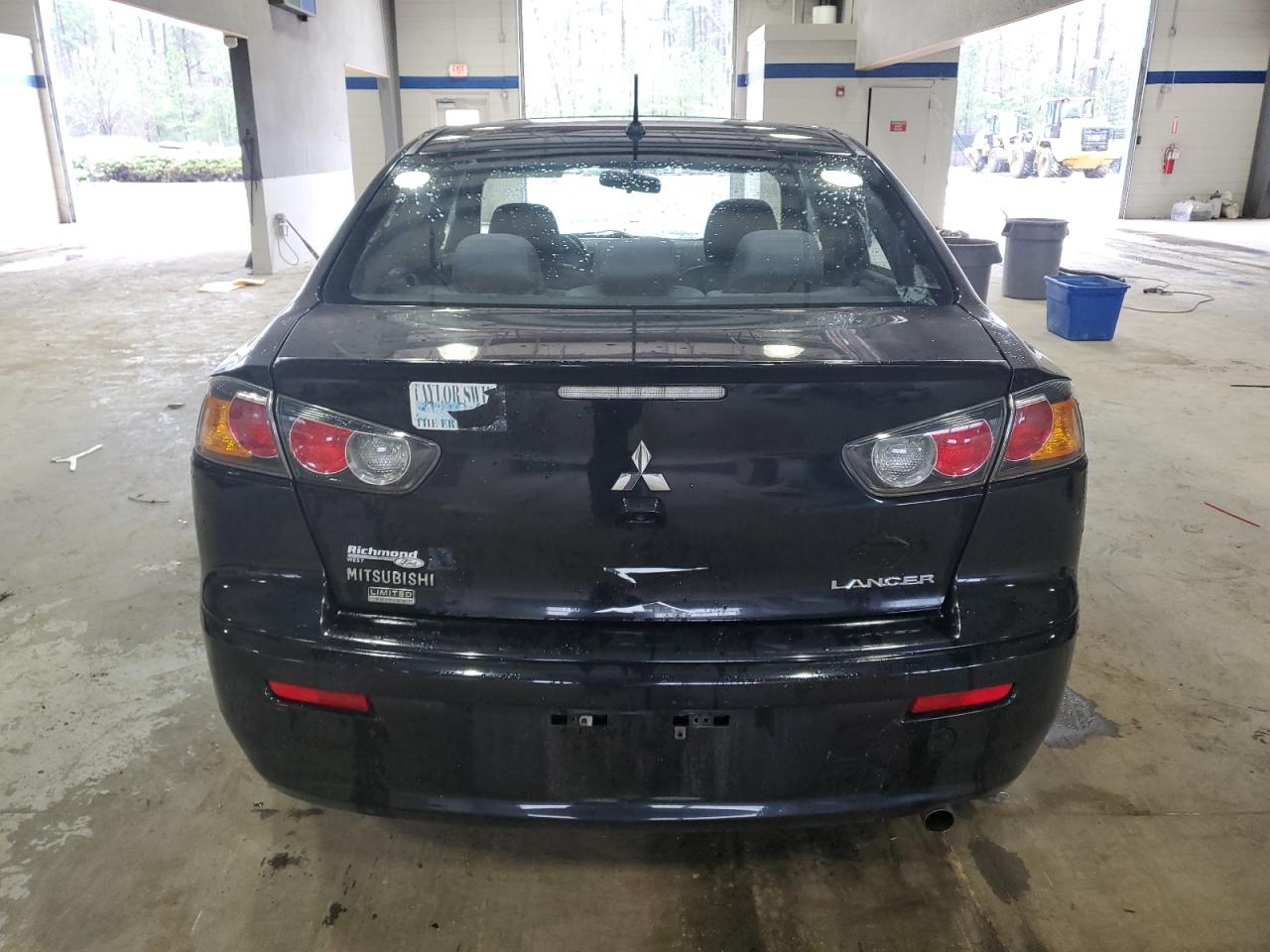 2017 Mitsubishi Lancer VIN JA32U2FU1HU011580 Copart auction photo, top/roof damage thumbnail 6