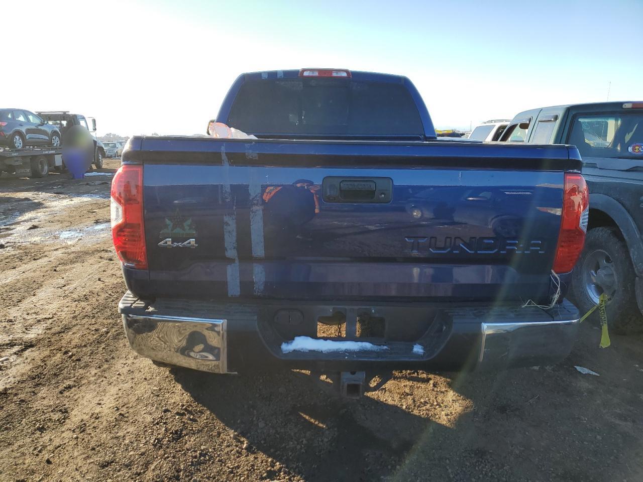 2014 Toyota Tundra VIN 5TFBW5F15EX389818 Copart auction photo, vandalism damage thumbnail 6