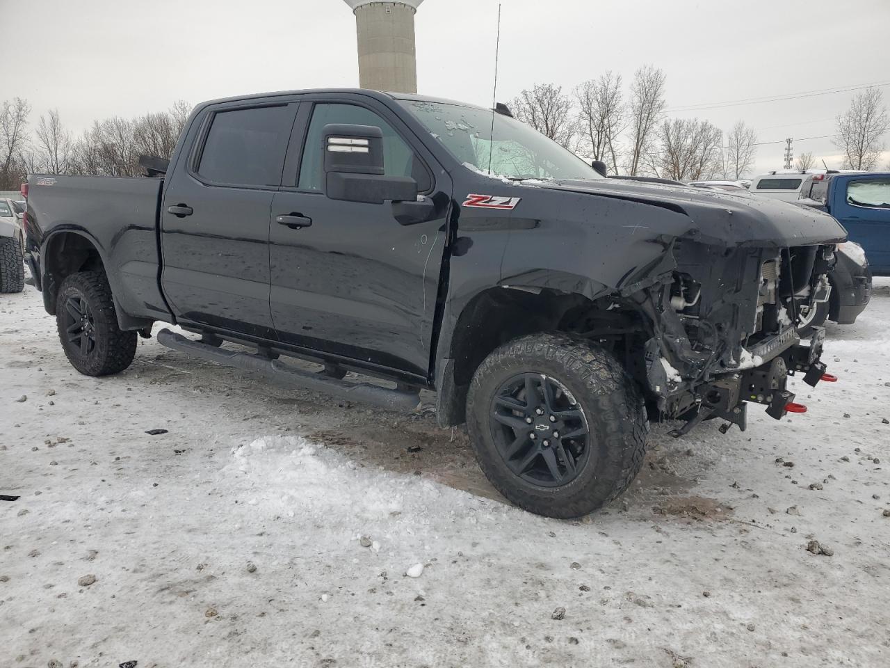 2021 Chevrolet Silverado VIN 1GCPYFED0MZ218771 Copart auction photo, front end damage thumbnail 4