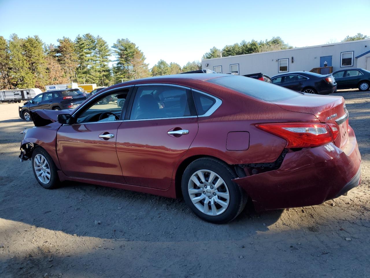 2017 Nissan Altima VIN 1N4AL3AP9HC294765 Copart auction photo, front end / rear end damage thumbnail 2