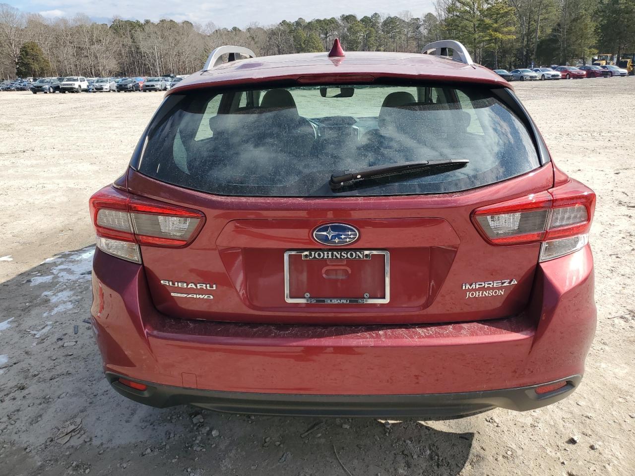 2020 Subaru Impreza VIN 4S3GTAD64L3727235 Copart auction photo, front end damage thumbnail 6
