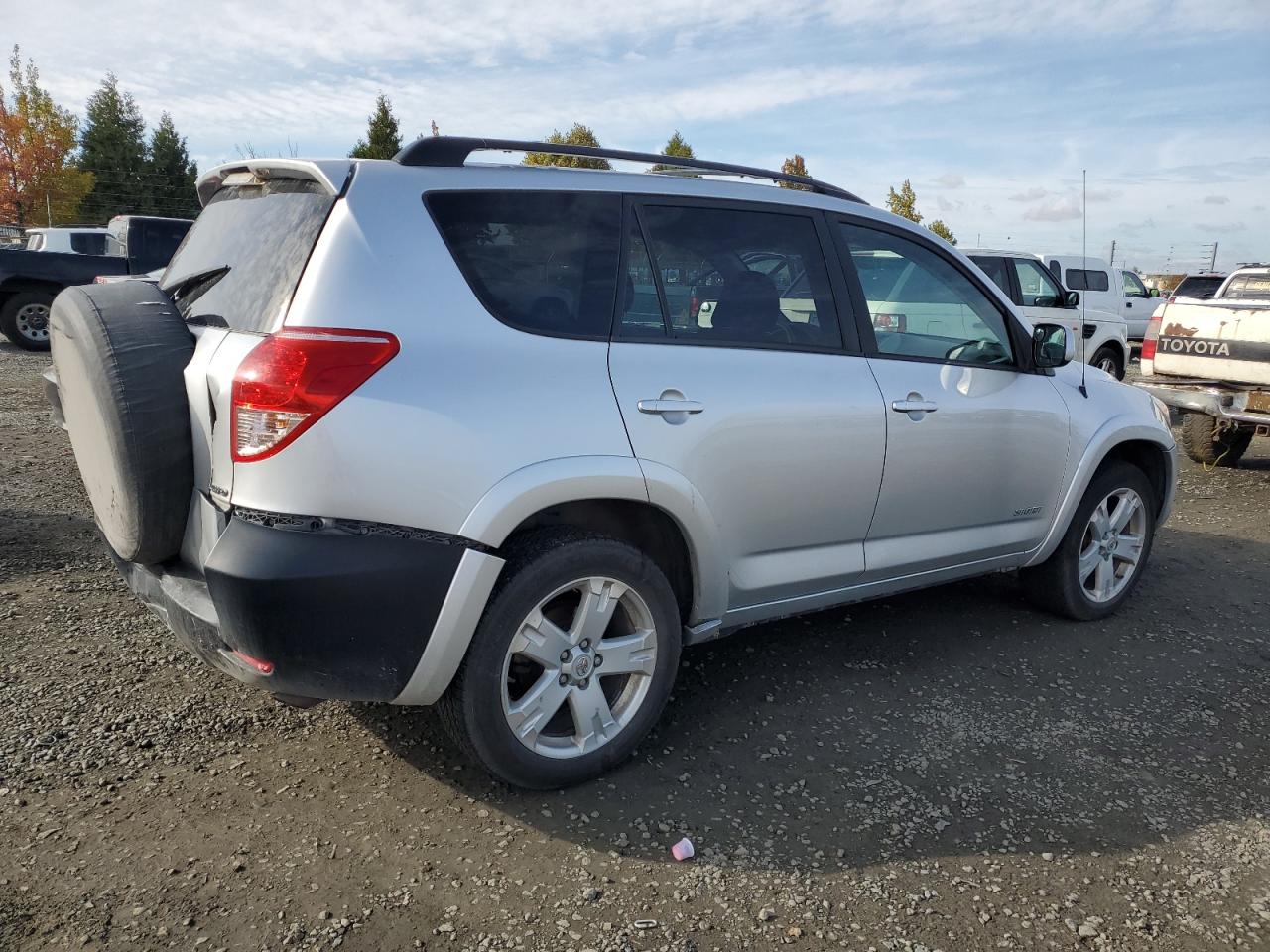 2006 Toyota RAV 4 VIN JTMBD32V665039548 Copart auction photo, rear end damage thumbnail 3