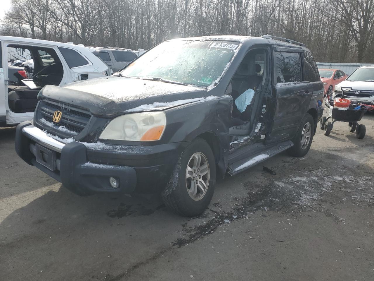 2003 Honda Pilot VIN 2HKYF18533H580455