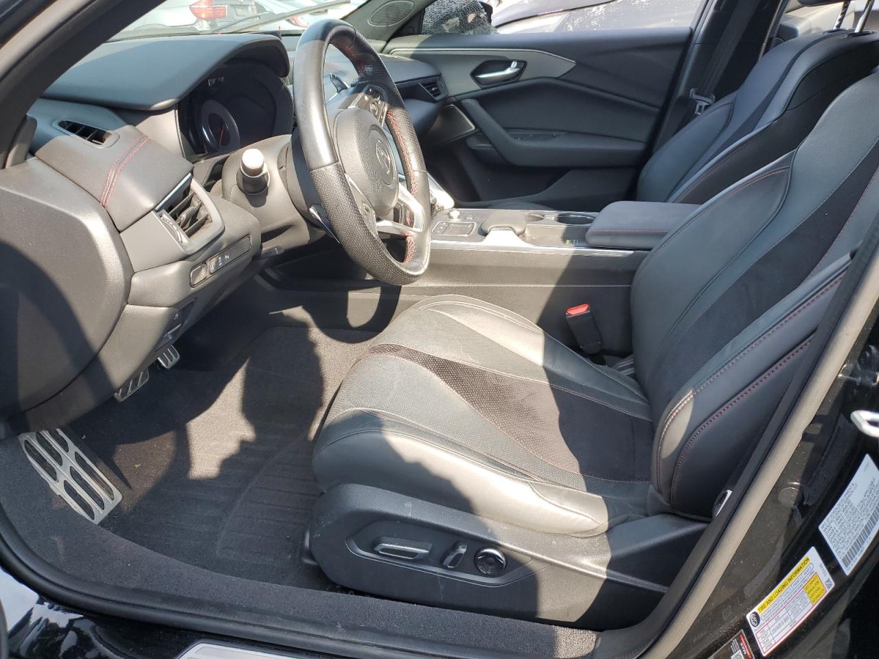2021 Acura TLX VIN 19UUB5F58MA016749 Copart auction photo, undercarriage damage thumbnail 7