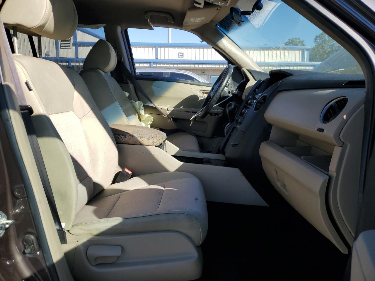 2012 Honda Pilot VIN 5FNYF3H43CB004849 Copart auction photo, all over damage thumbnail 7