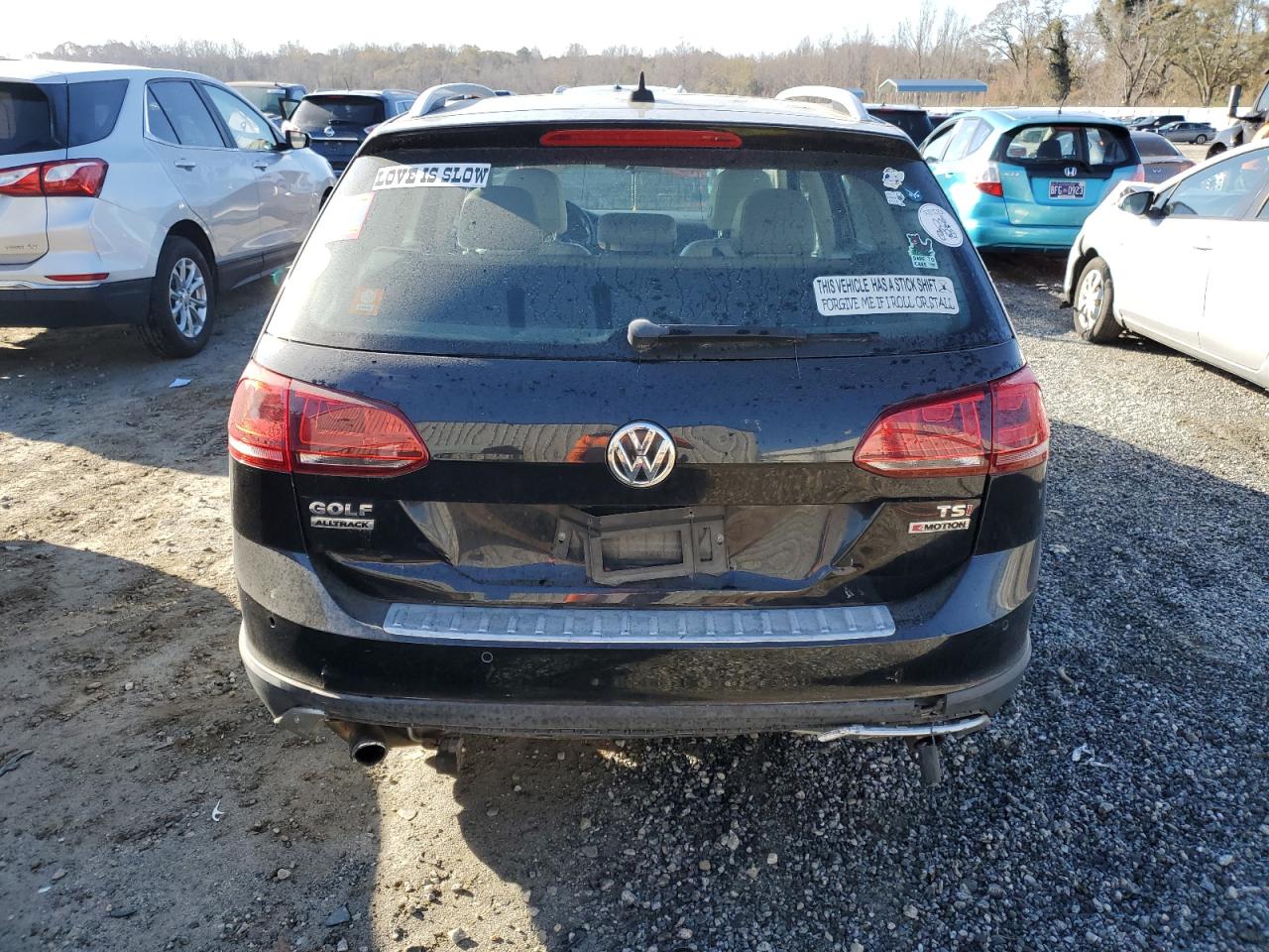 2017 Volkswagen Golf VIN 3VWM17AU6HM526535 Copart auction photo, rear end / front end damage thumbnail 6