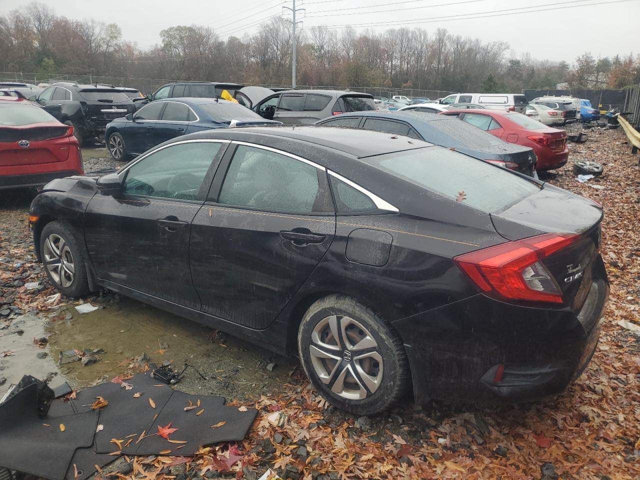 2016 Honda Civic VIN 2HGFC2F5XGH523324 Copart auction photo, front end damage thumbnail 2