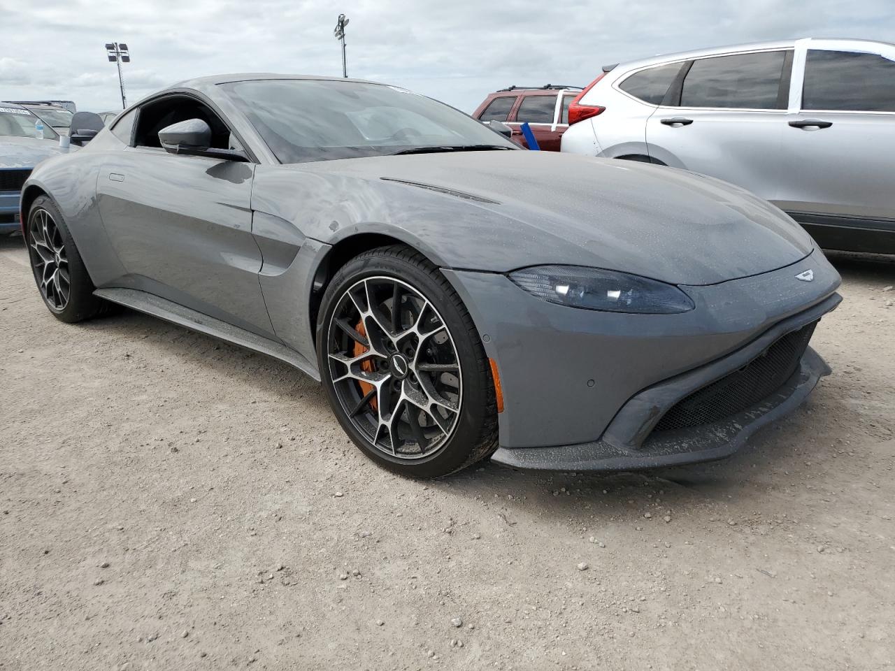 2020 Aston Martin Vantage VIN SCFSSGCW6LGN04383 Copart auction photo, water/flood damage thumbnail 4