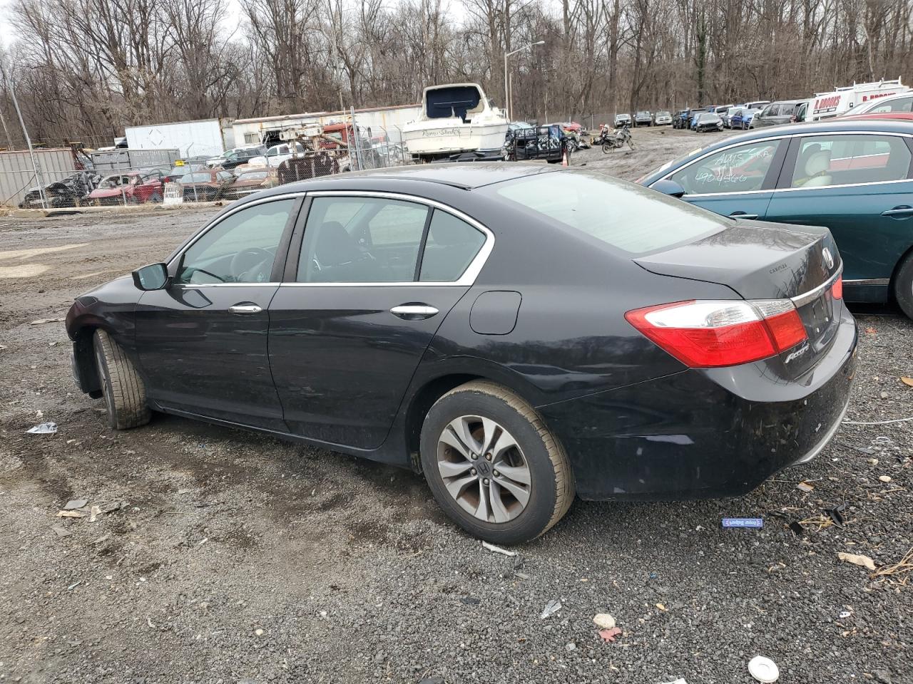 2014 Honda Accord VIN 1HGCR2F37EA055158 Copart auction photo, front end damage thumbnail 2