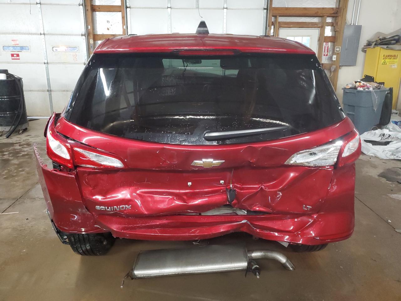 2018 Chevrolet Equinox VIN 2GNAXJEV4J6268768 Copart auction photo, front end / rear end damage thumbnail 6