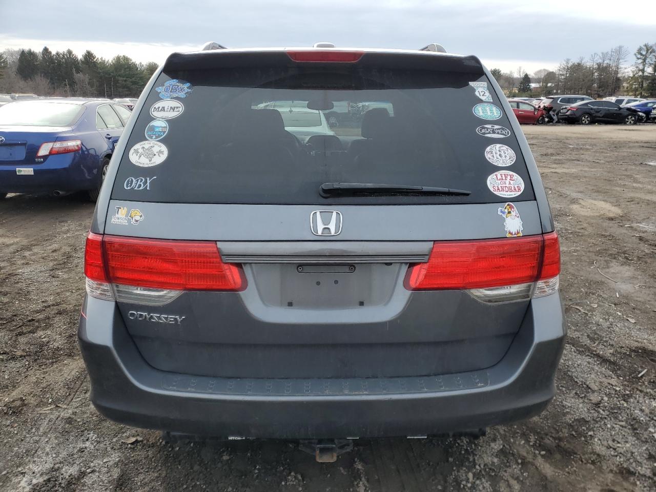 2010 Honda Odyssey VIN 5FNRL3H73AB074923 Copart auction photo, front end damage thumbnail 6