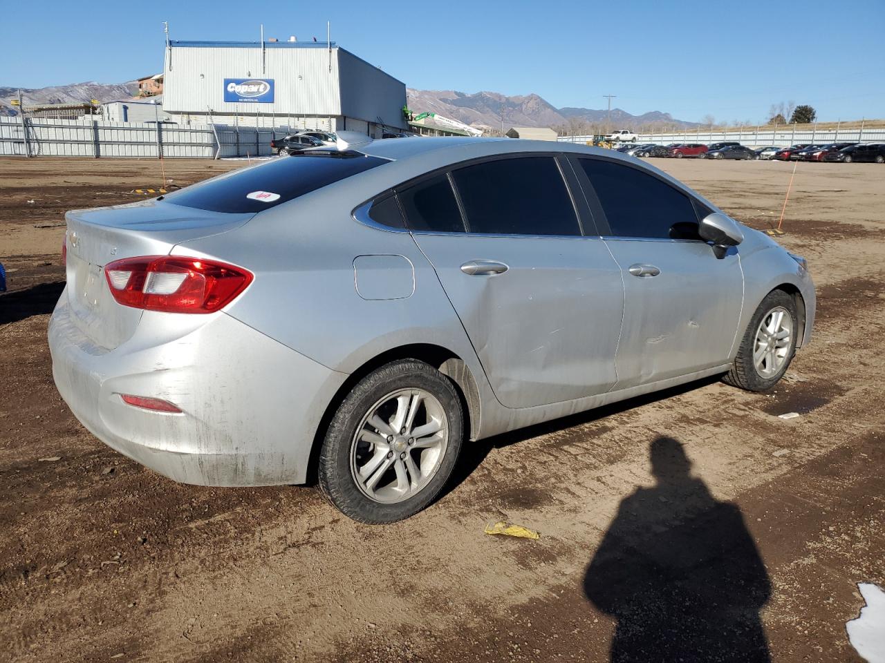 2016 Chevrolet Cruze VIN 1G1BE5SM7G7299147 Copart auction photo, front end / side damage thumbnail 3