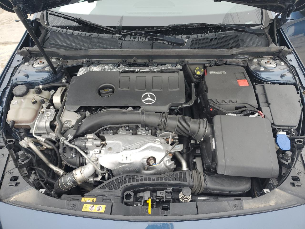 2021 Mercedes-Benz A-klasse VIN W1K3G4EB7MJ280337 Copart auction photo, undercarriage / rear end damage thumbnail 11