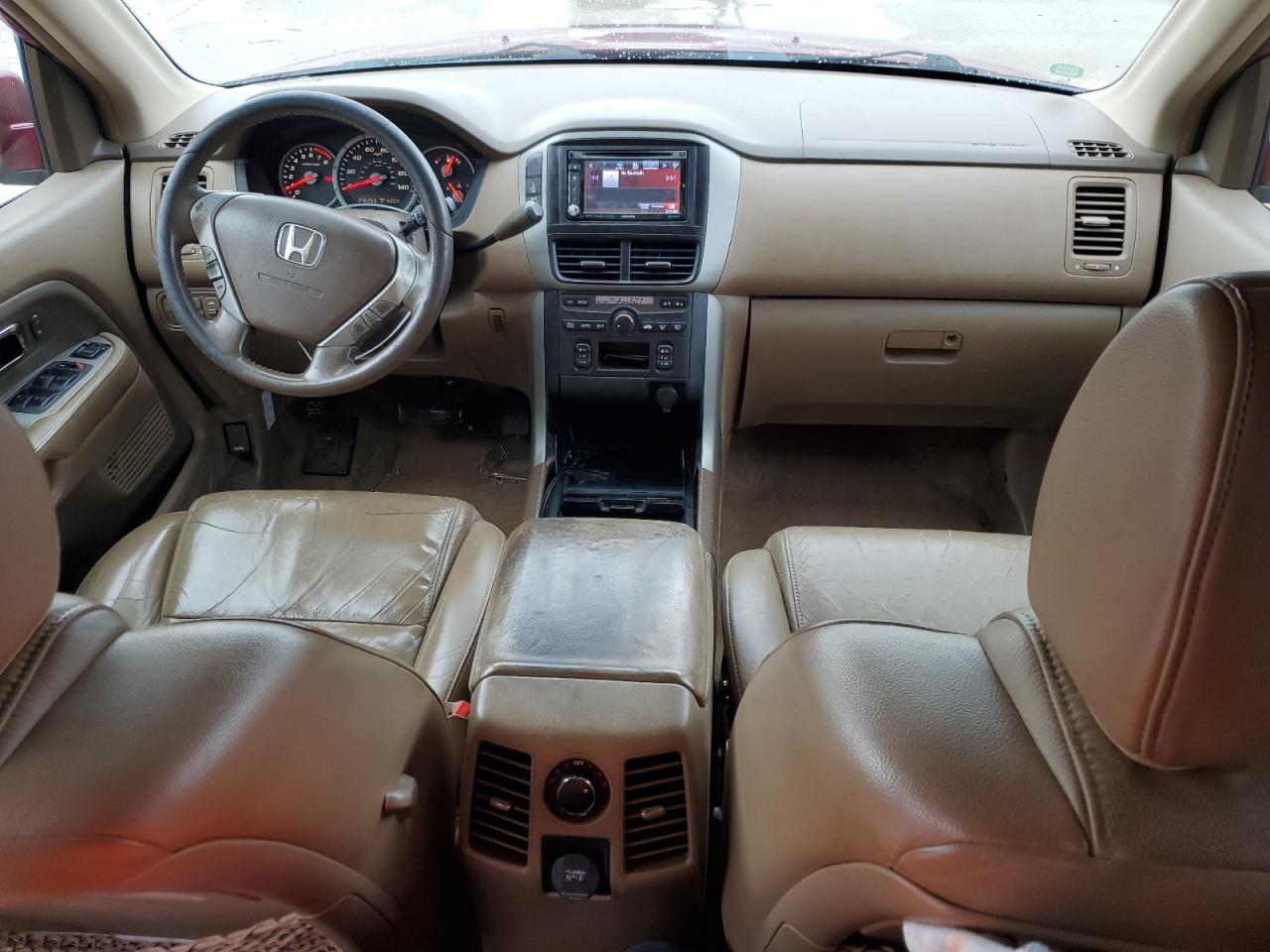 2006 Honda Pilot VIN 5FNYF18596B000452 Copart auction photo, front end damage thumbnail 8