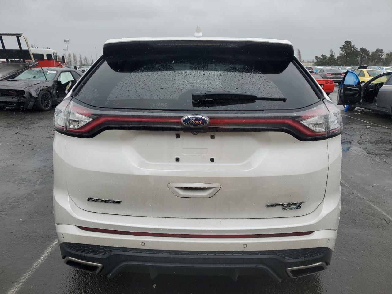 2015 Ford Edge VIN 2FMPK4AP6FBB03938 Copart auction photo, minor dent/scratches damage thumbnail 6
