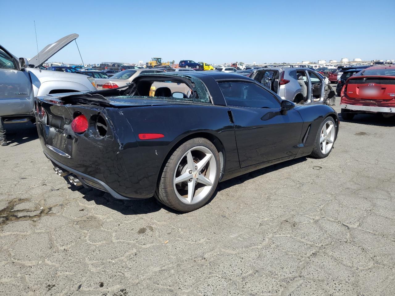 2013 Chevrolet Corvette VIN 1G1YA2DW0D5106265 Copart auction photo, rear end damage thumbnail 3