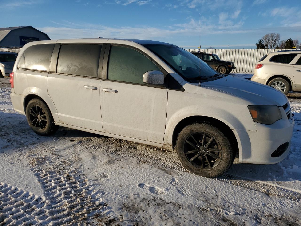 2019 Dodge Caravan VIN 2C4RDGEG9KR715930 Copart auction photo, rear end damage thumbnail 4
