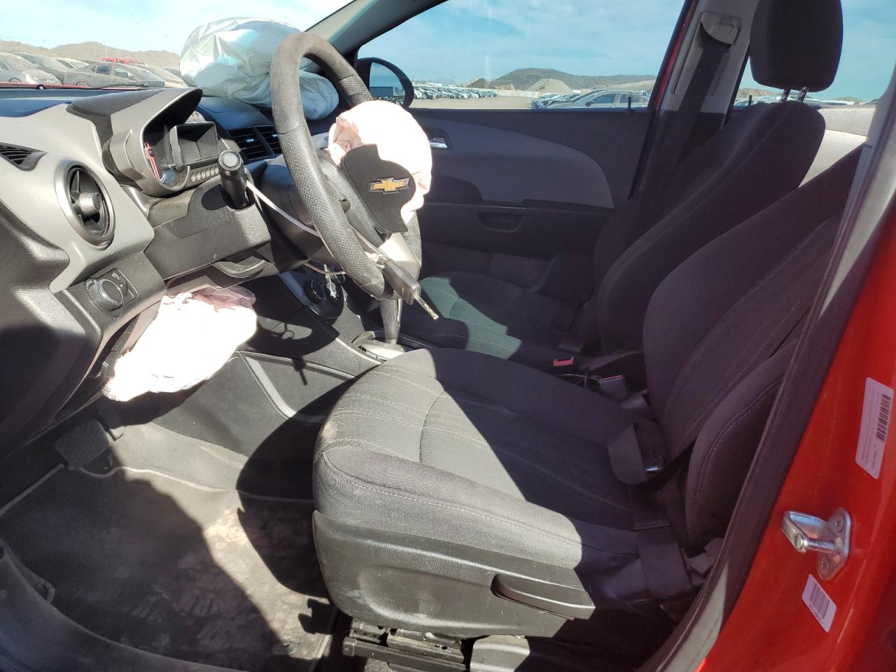 2014 Chevrolet Sonic VIN 1G1JC5SH7E4107793 Copart auction photo, rear end / front end damage thumbnail 7