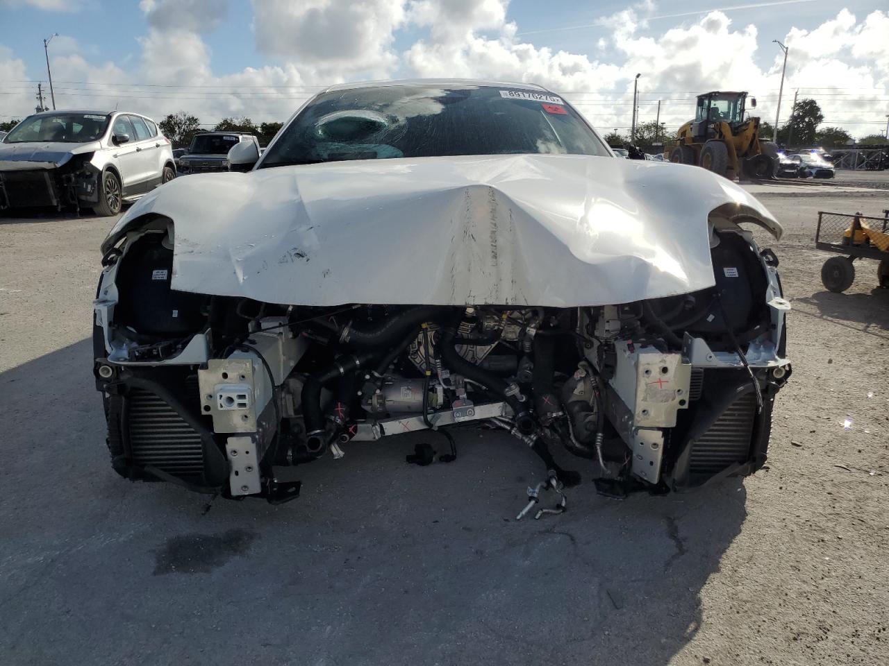2024 Maserati GranTurismo VIN ZAMBMVDB0RX432707 Copart auction photo, front end / rear end damage thumbnail 5