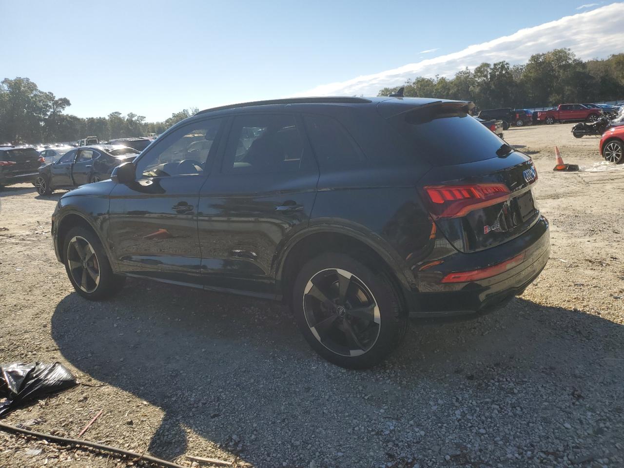 2019 Audi SQ5 VIN WA1C4AFY2K2121473 Copart auction photo, side / front end damage thumbnail 2