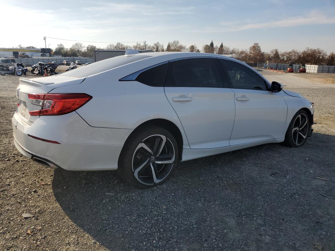 2020 Honda Accord VIN 1HGCV1F30LA116921 Copart auction photo, undercarriage / front end damage thumbnail 3