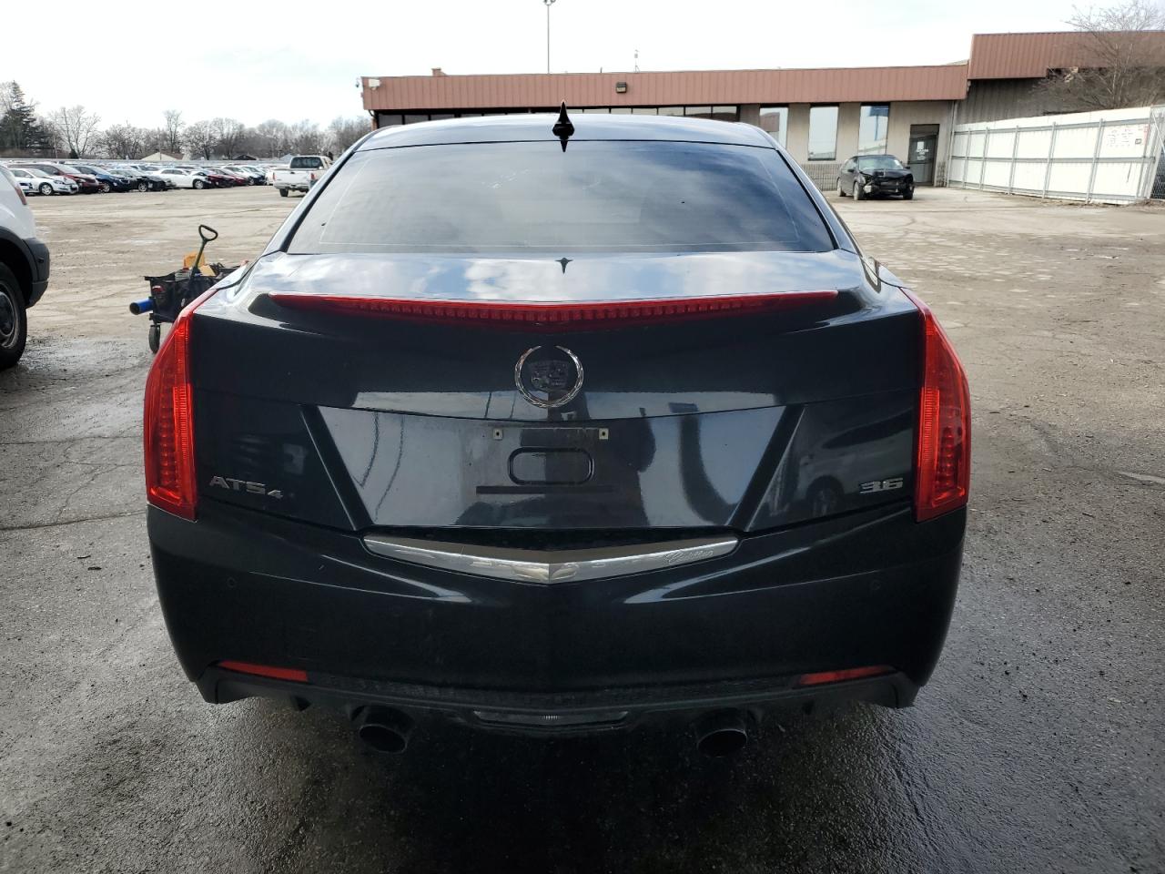 2014 Cadillac ATS VIN 1G6AL5S39E0129445 Copart auction photo, front end damage thumbnail 6
