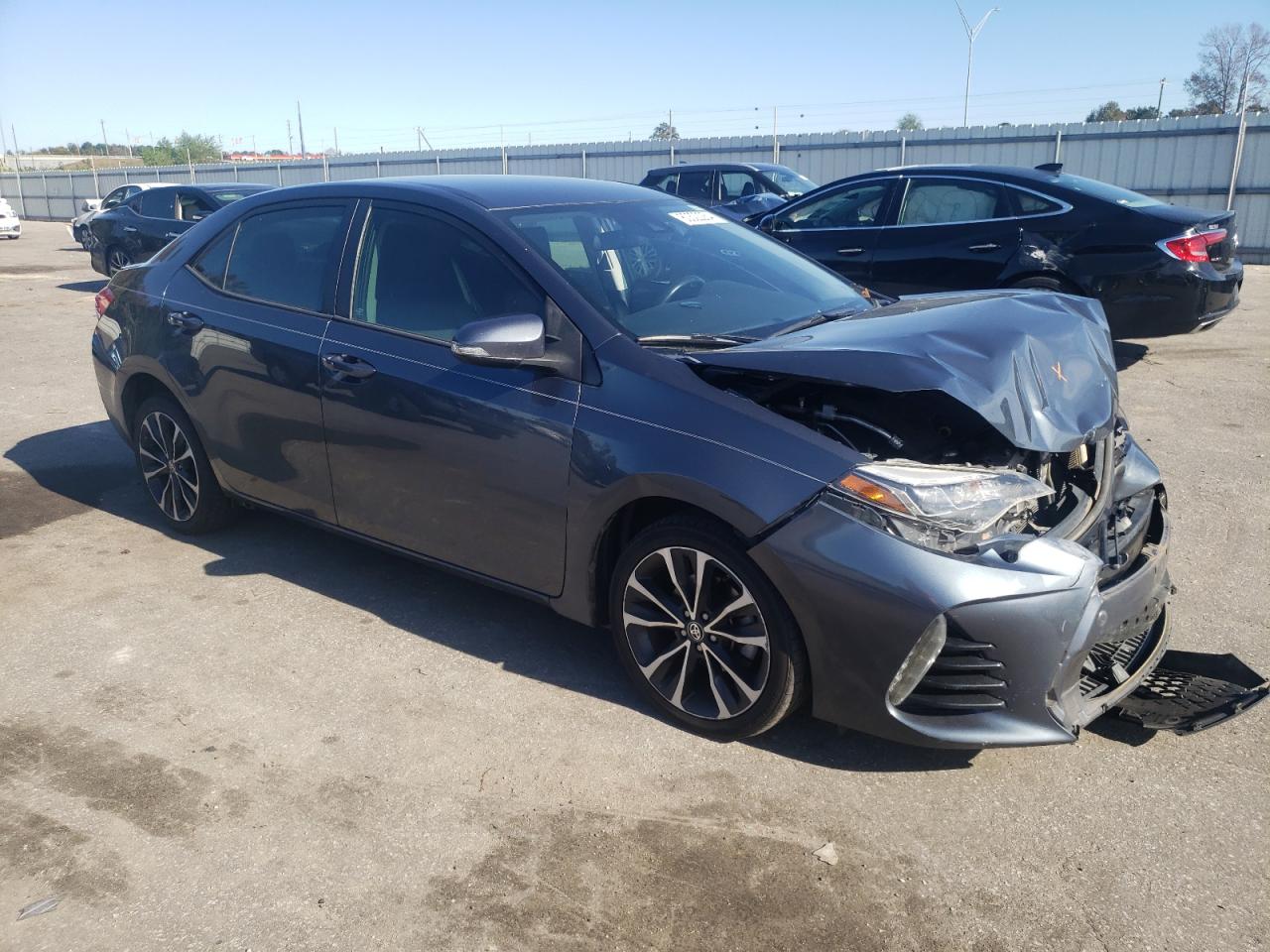 2017 Toyota Corolla VIN 2T1BURHE9HC856609 Copart auction photo, front end damage thumbnail 4