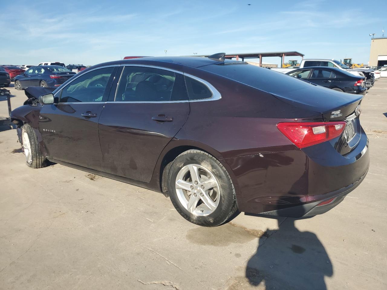 2020 Chevrolet Malibu VIN 1G1ZB5ST8LF127174 Copart auction photo, front end damage thumbnail 2