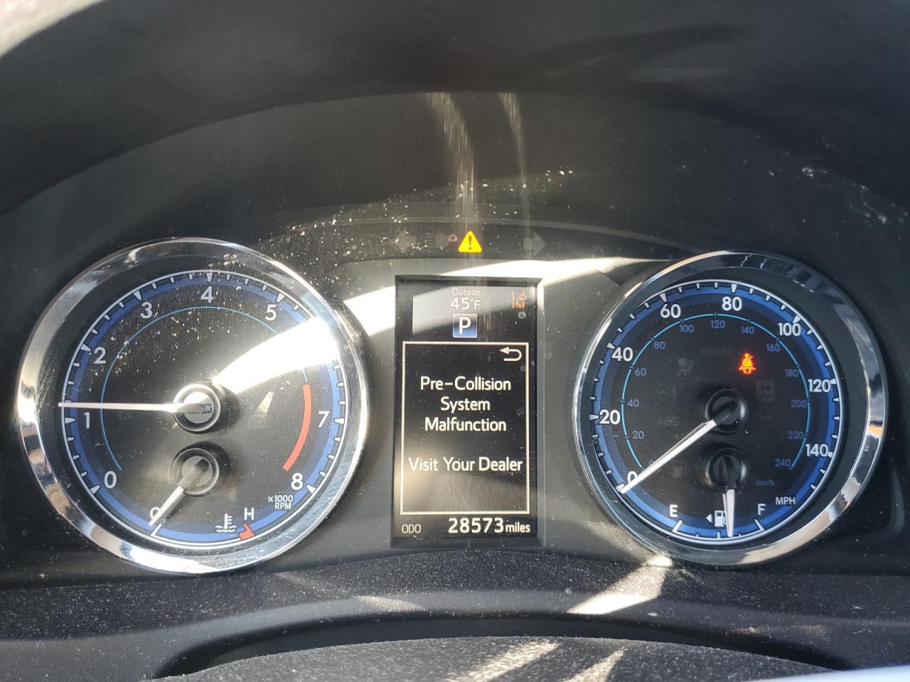 2018 Toyota Corolla VIN 5YFBURHEXJP809112 Copart auction photo, front end damage thumbnail 9