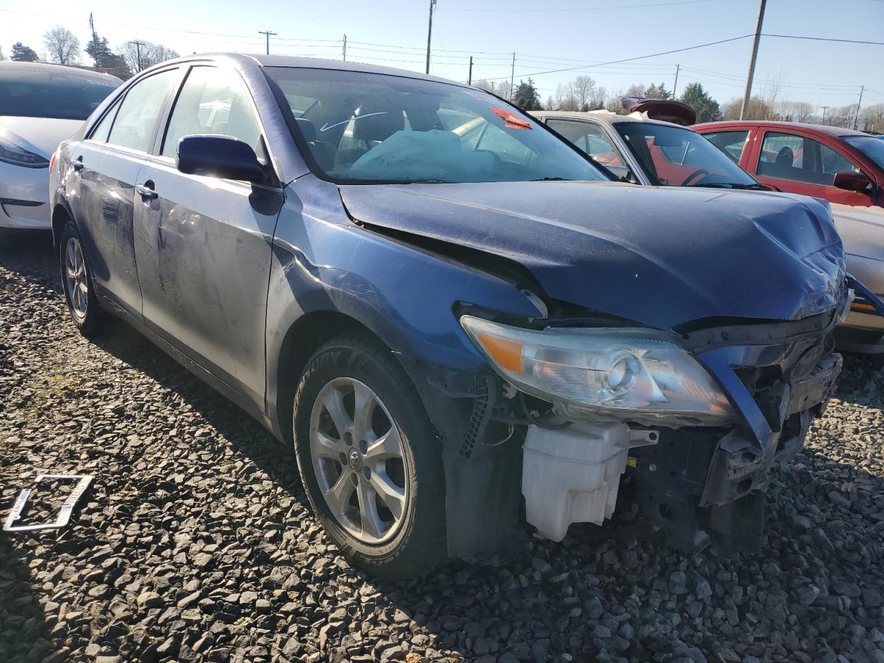 2011 Toyota Camry VIN 4T1BF3EK0BU609602 Copart auction photo, biohazard/chemical / front end damage thumbnail 4