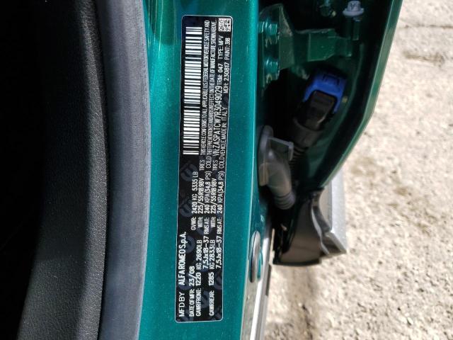2024 Alfa Romeo Tonale VIN ZASPATCW7R3049029 Copart auction photo, side / undercarriage damage thumbnail 12