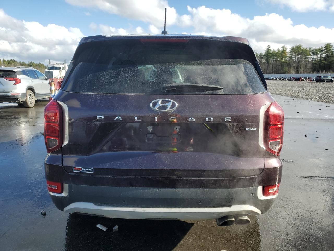 2020 Hyundai Palisade VIN KM8R1DHE0LU035982 Copart auction photo, front end / partial repair damage thumbnail 6
