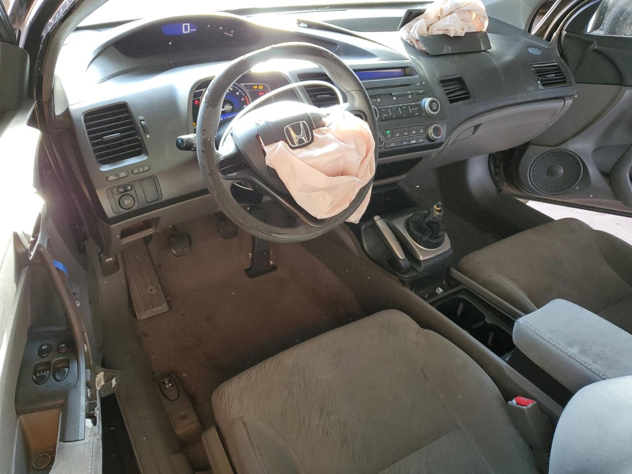 2008 Honda Civic VIN 2HGFG11628H566006 Copart auction photo, front end / side damage thumbnail 8