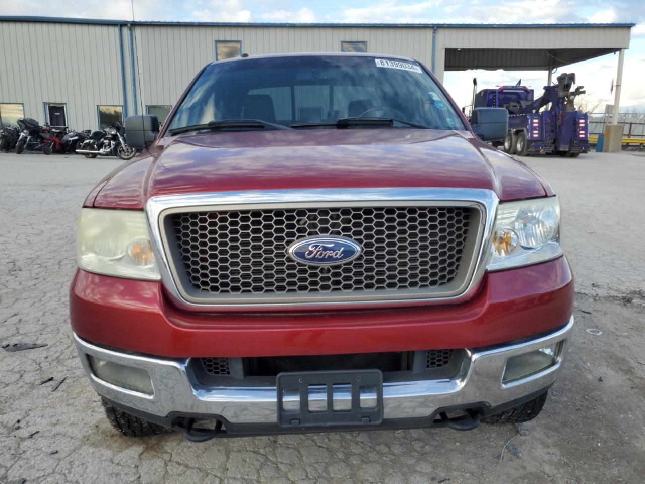 2008 Ford F-150 VIN 1FTPW14V58FB08759 Copart auction photo, rear end / minor dent/scratches damage thumbnail 5
