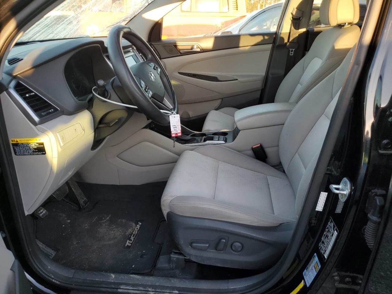 2016 Hyundai Tucson VIN KM8J3CA45GU250945 Copart auction photo, side damage thumbnail 7