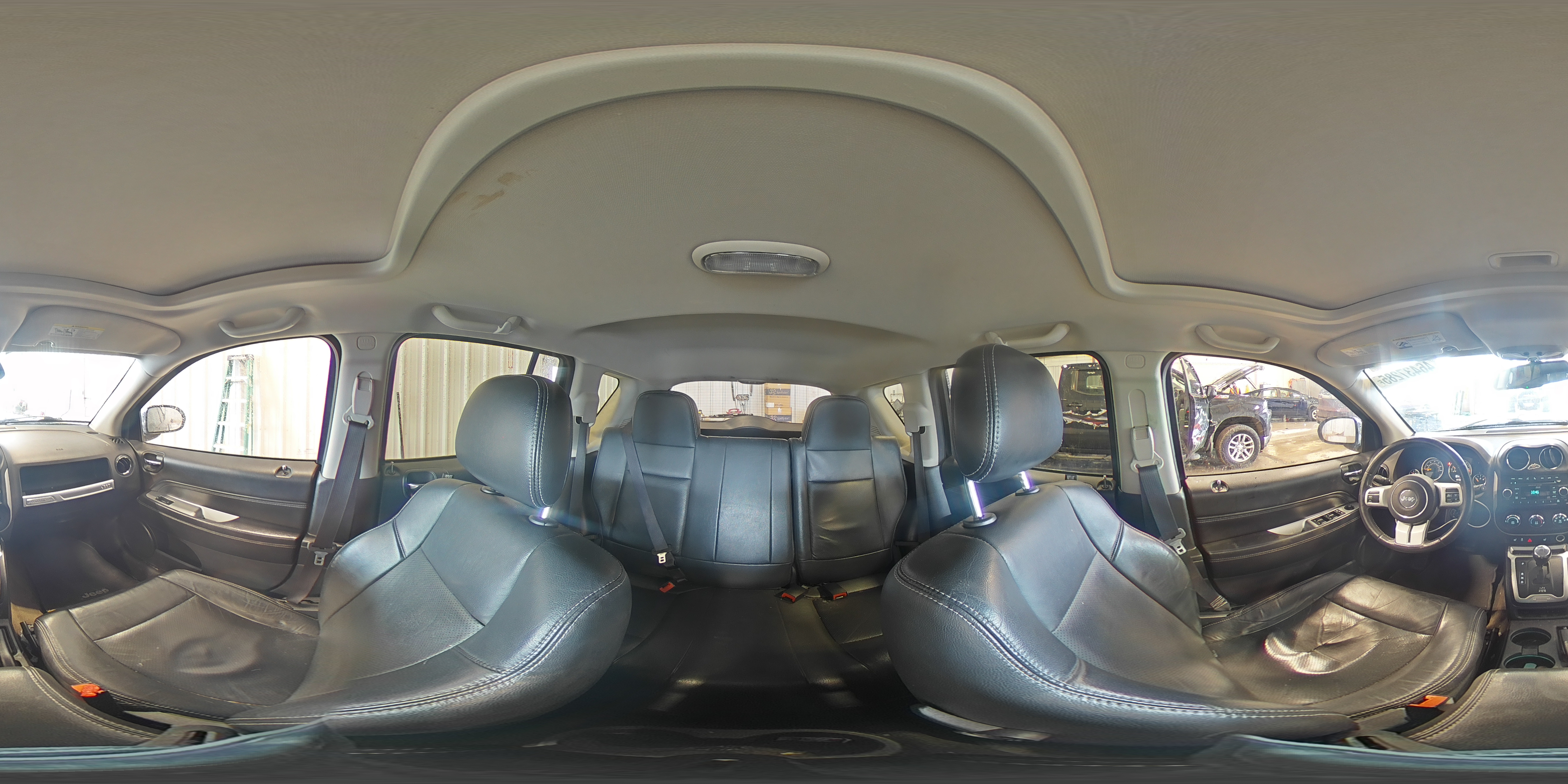 2015 Jeep Compass VIN 1C4NJDEB6FD121525 Copart auction photo, front end damage thumbnail 16