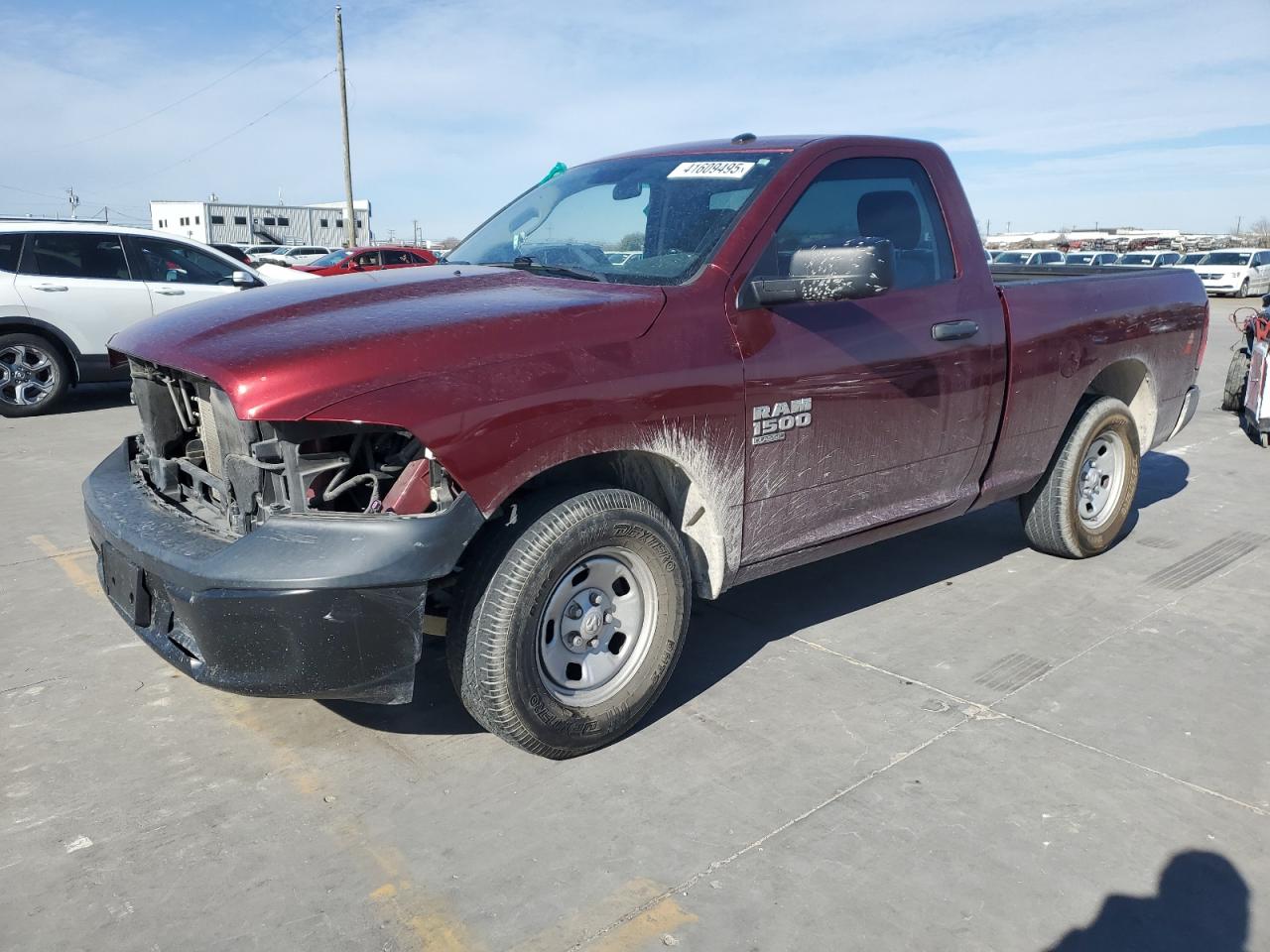 2021 RAM 1500 VIN 3C6JR6AG4MG504231